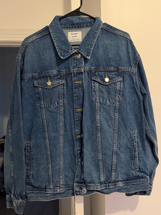 Old Navy Jackets & Blazers - Old Navy Blue Boyfriend Denim/Jean Jacket